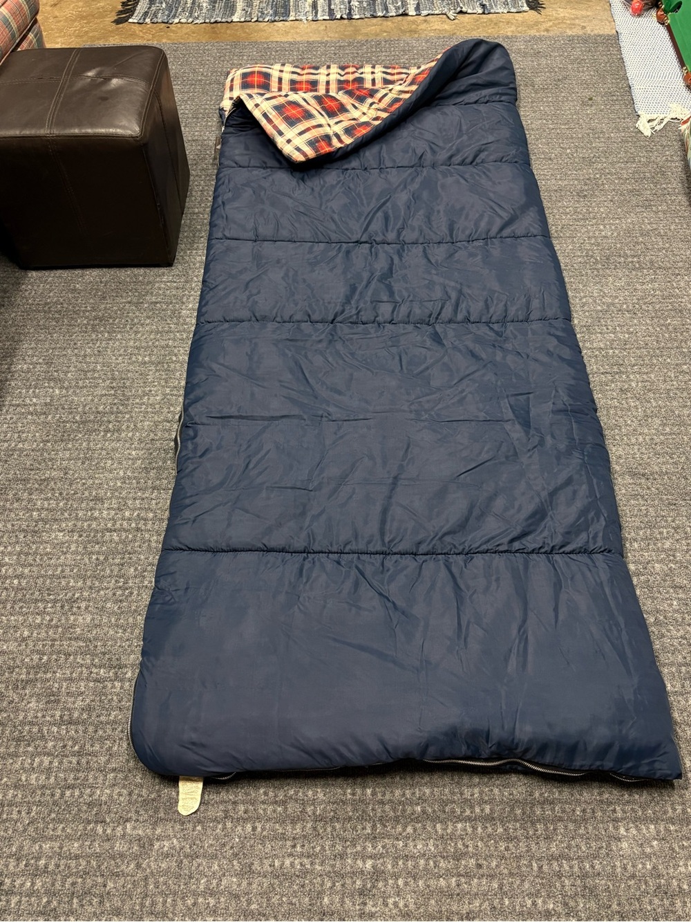 Vintage Sears Hillary 3lbs Sleeping Bag Adult Size See Description